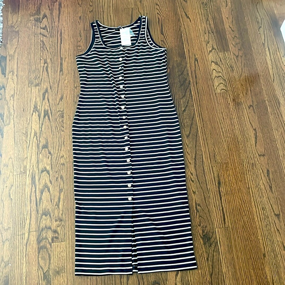 Womens Fashion Black and White dress